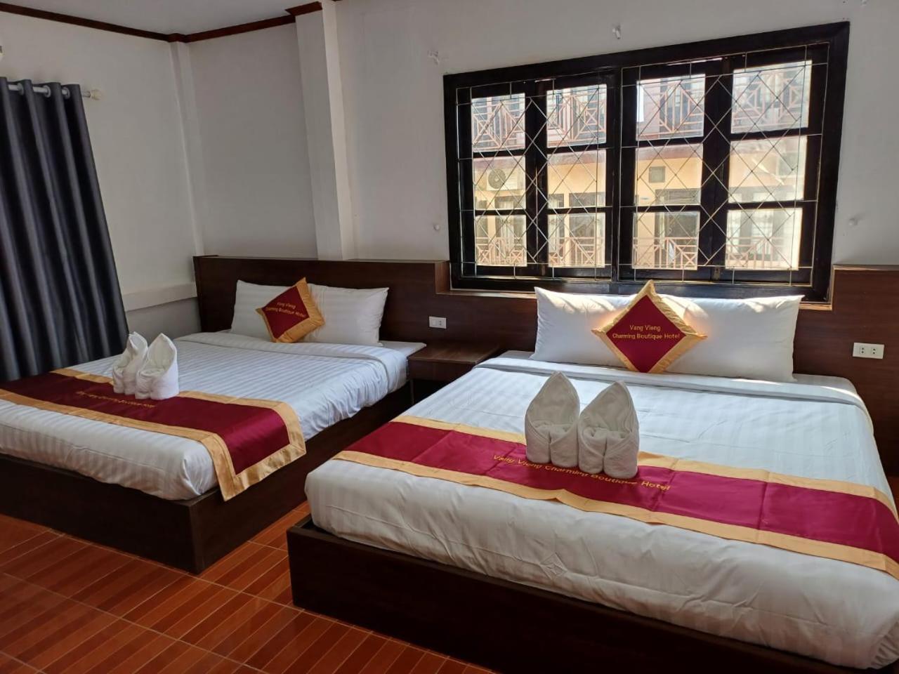 Vangvieng Charming Boutique Hotel 방 비엥 외부 사진